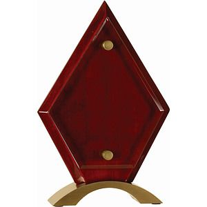 8 12 Diamond Rosewood Piano Finish Floating Acrylic Standup