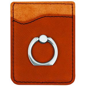 Rawhide Leatherette Phone Wallet wRing