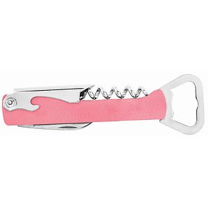 5.25 Pink Leatherette Bottle Opener