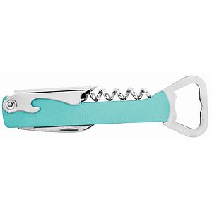 5.25 Teal Leatherette Bottle Opener