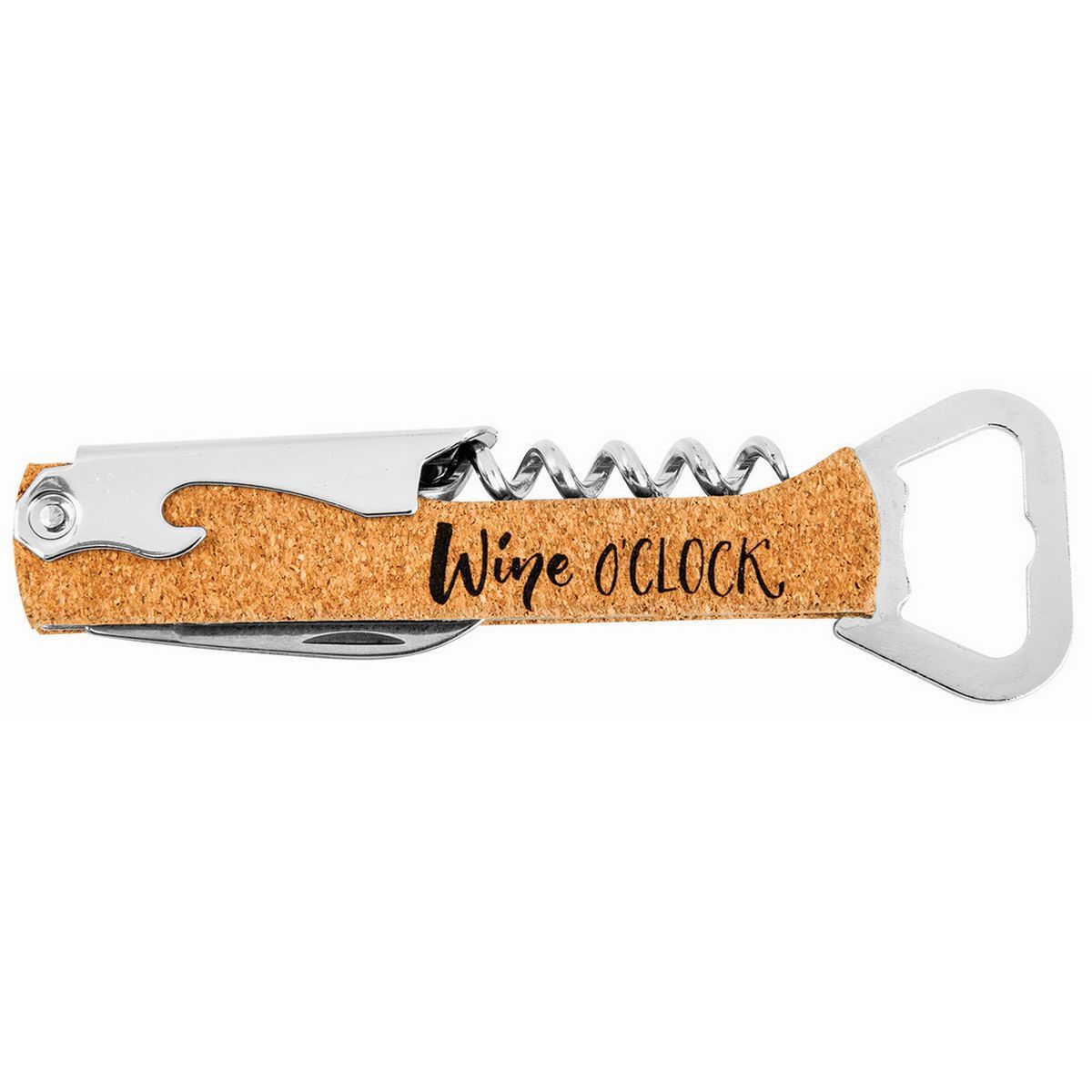 5.25 Cork Leatherette Bottle Opener
