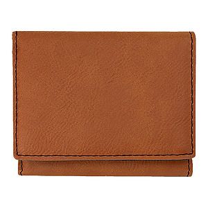 Rawhide Leatherette Trifold Wallet (4 x 3)