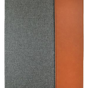 Rawhide  Gray Laser Engraved Leatherette Portfolio (9.5 x 12)