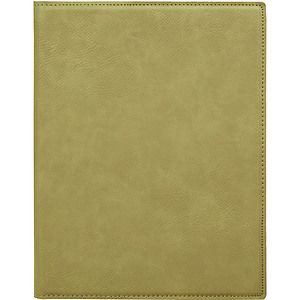 Light Brown Leatherette Portfolio (7 x 9)