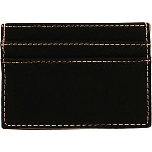 Leatherette BlackGold Wallet Clip (4 x 2.75)