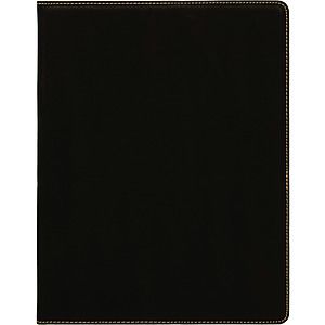 Leatherette BlackGold Portfolio (7 x 9)