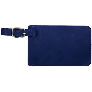 Leatherette Blue Luggage Tag (4.25 x 2.75)