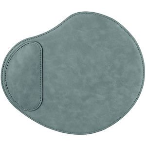 Gray Leatherette Mouse Pad (9 x 10.25)