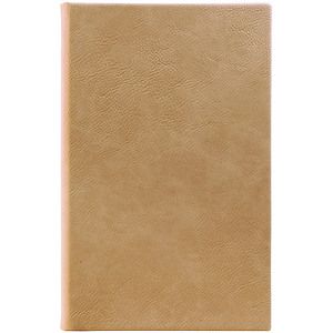 Light Brown Leatherette Journal (5.25 x 8.25)