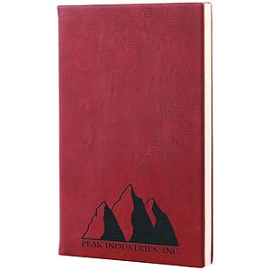 Rose Leatherette Journal (5.25 x 8.25)