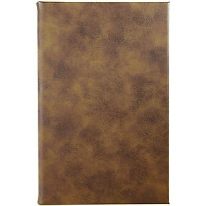 RusticGold Leatherette Journal (5.25 x 8.25)