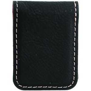 BlackGold Leatherette Money Clip (1.75 x 2.5)