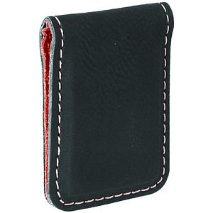 BlackGold Leatherette Money Clip (1.75 x 2.5)
