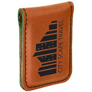 Rawhide Leatherette Money Clip (1.75 x 2.5)
