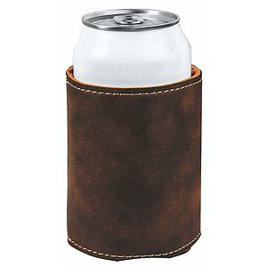 3.75 RusticGold Leatherette Beverage Holder