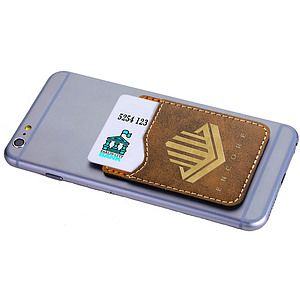 RusticGold Leatherette Phone Wallet (2.375 x 3.125)