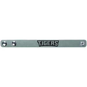 Gray Youth Leatherette Bracelet (8.5 x 0.75)