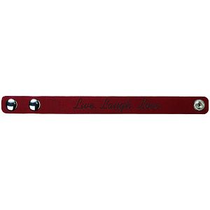 8.5 x 0.75 Rose Youth Leatherette Bracelet
