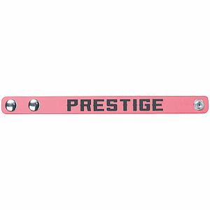 8.5 x 0.75 Pink Youth Leatherette Bracelet