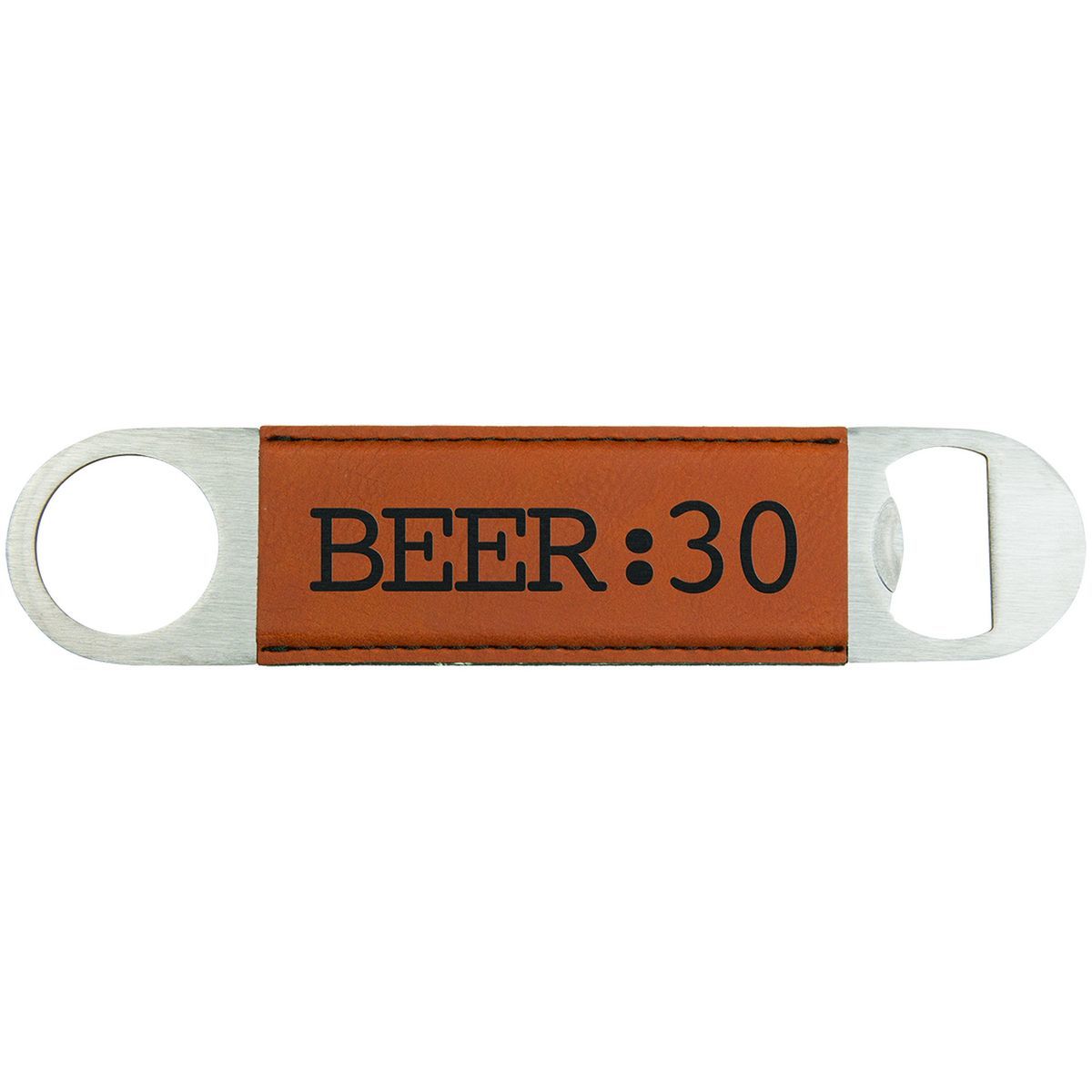 1.5 x 7 Rawhide Leatherette Bottle Opener