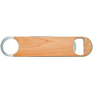 1.5 x 7 Bottle Opener wWood Veneer