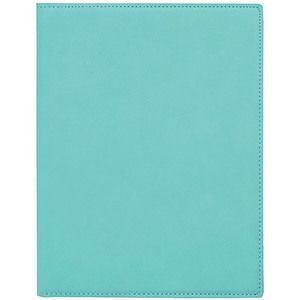 7 x 9 Teal Leatherette Portfolio