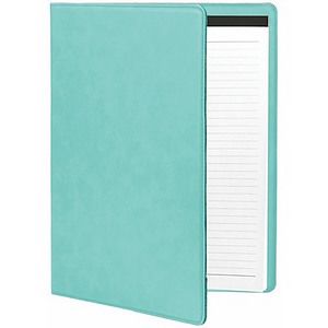 7 x 9 Teal Leatherette Portfolio