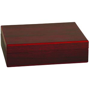 7.75 x 6 Rosewood Golf Ball Case