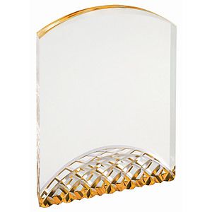 7 Gold Horizon Acrylic Award