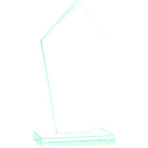 8 12 Diamond Jade Glass Award