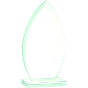 7 34 Oval Jade Glass Award
