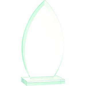 8 34 Oval Jade Glass Award