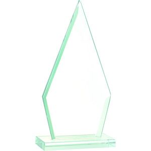 8 12 Triangle Jade Glass Award