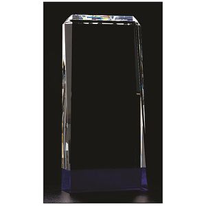 Premium Cobalt Clear Award (4 38 x 9.75)