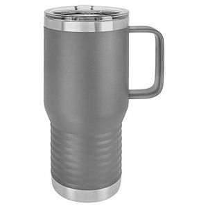 20 Oz. Dark Gray Polar Camel Vacuum Insulated Travel Mug with Slider Lid