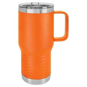 20 Oz. Orange Polar Camel Vacuum Insulated Travel Mug with Slider Lid