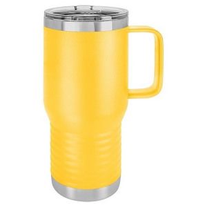 20 Oz. Yellow Polar Camel Vacuum Insulated Travel Mug with Slider Lid