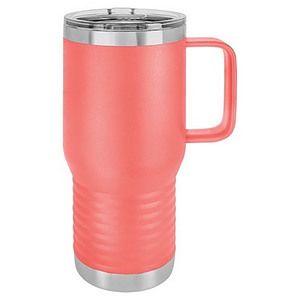 20 Oz. Coral Polar Camel Vacuum Insulated Travel Mug with Slider Lid
