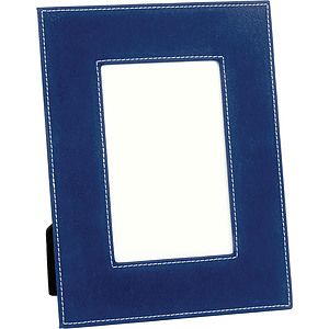 BlueSilver Leatherette 4 x 6 Photo Frame