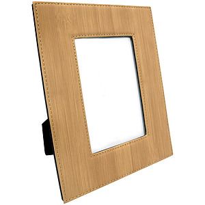 Bamboo Leatherette 4 x 6 Photo Frame