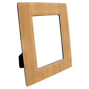 Bamboo Leatherette 5 x 7 Photo Frame