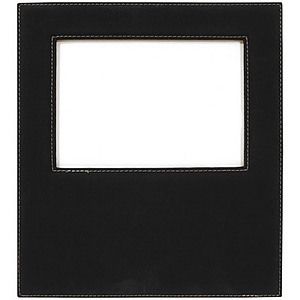 BlackGold Leatherette 5 x 7 Photo Frame