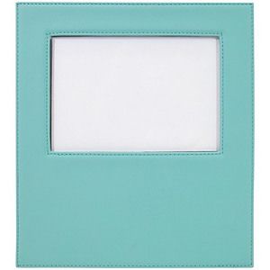 Teal Leatherette 5 x 7 Photo Frame