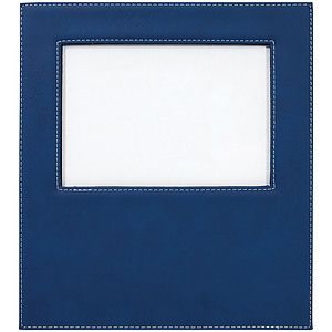 BlueSilver Leatherette 5 x 7 Photo Frame