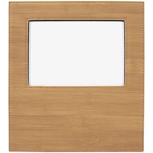 Bamboo Leatherette 5 x 7 Photo Frame