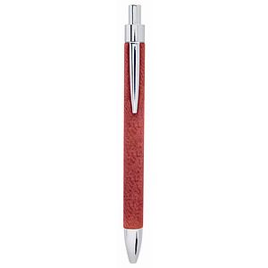 Rose Laser Engraved Leatherette Pen
