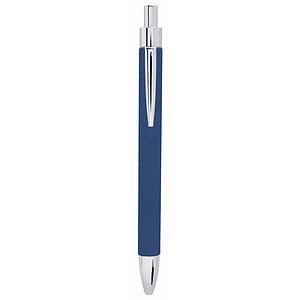 BlueSilver Laser Engraved Leatherette Pen