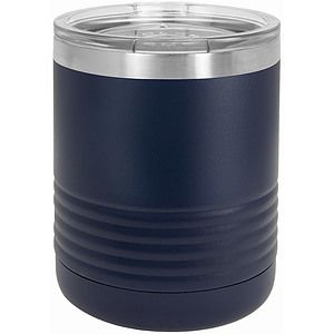 10 Oz. Navy Blue Polar Camel Ringneck Vacuum Insulated Tumbler with Clear Lid