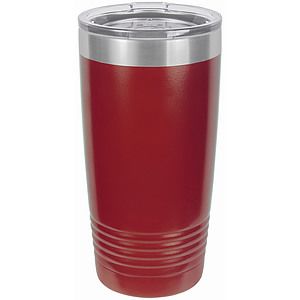 20 Oz. Maroon Vacuum Insulated Tumbler