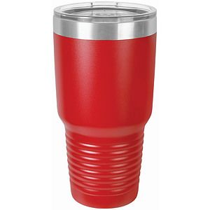 30 Oz. Red Vacuum Insulated Tumbler
